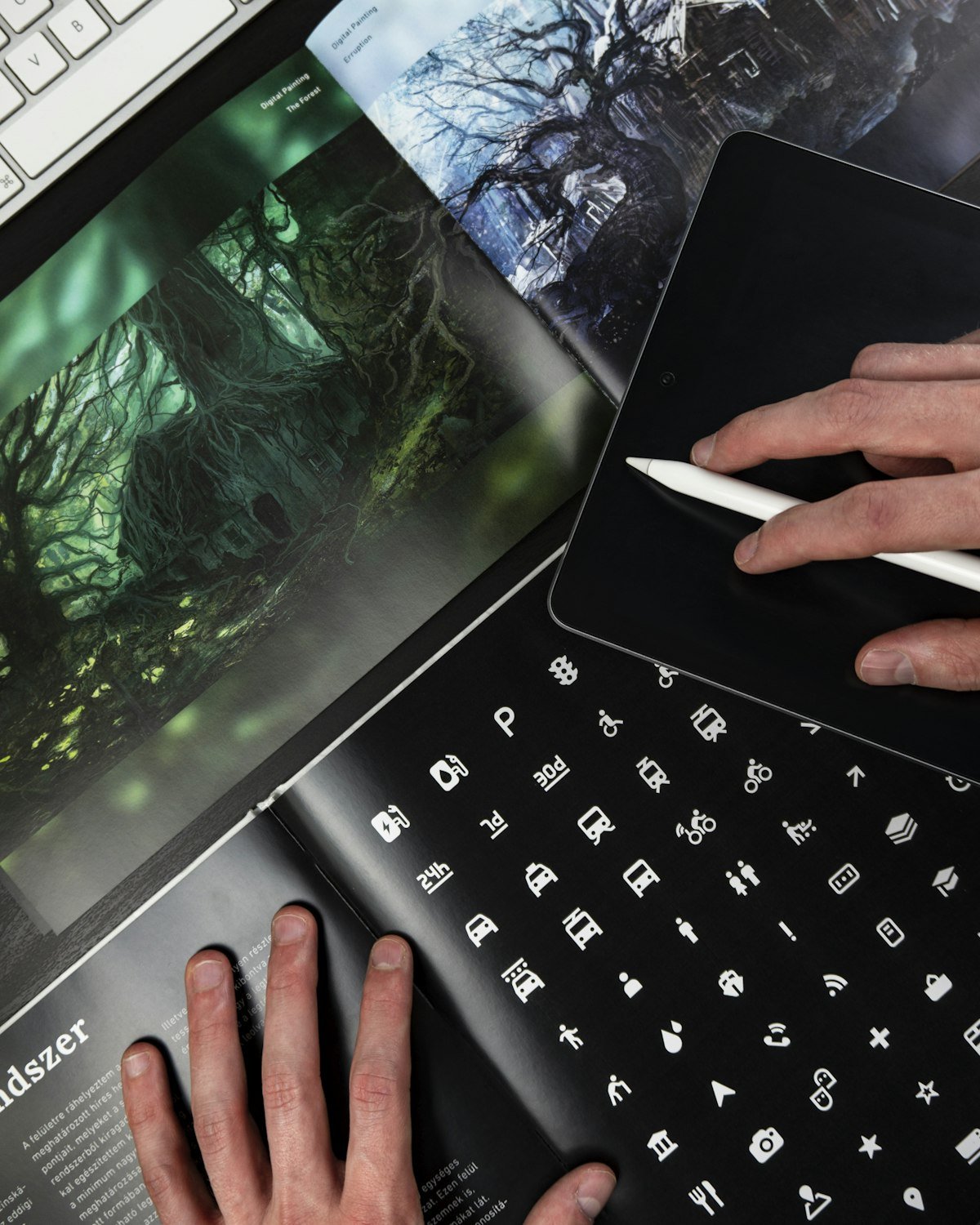 Web ve arayüz grafik tasarımı örneği